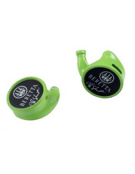 BERETTA Auricolari Anatomici Cuffie Tradizionali con Cuscinetto in Schiuma, Tre Coppie di Tappi Incluse