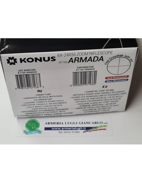 Ottica Konus Armada 6x-24x56 zoom riflescop3