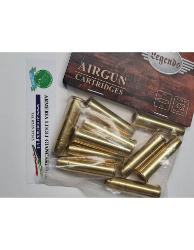 Cartucce umarex airgun cartridges co2 12 grammi steel bb 4,4 numero 10 cartucce codice 5.8410