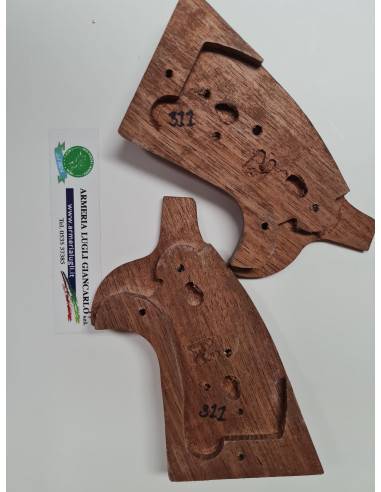 Guancette in legno grip  N RD  sq per calibro 44 Smith&Wesson
