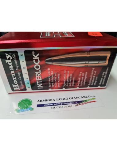 Palle hornady 375 calibro 270 grani SP-RP interlock codice 3711