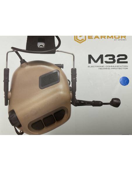 Cuffie elettroniche Earmor color nocciola 22 decibles