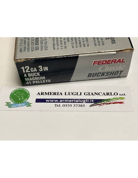 cartucce federal classic shot shell calibro 12