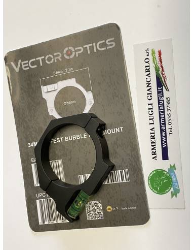 anello con bolla per ottiche vector optics 34 mm offest bubblr acd mounr codice scacd-15