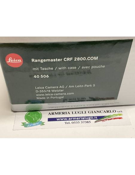 Telemetro LEICA RANGEMASTER CRF 2800.COM Connettività Bluetooth
