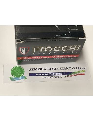 Colpi munizioni 7,5 Ordinaza Sizzera - 7,5 swiss ordnance 50 colpi