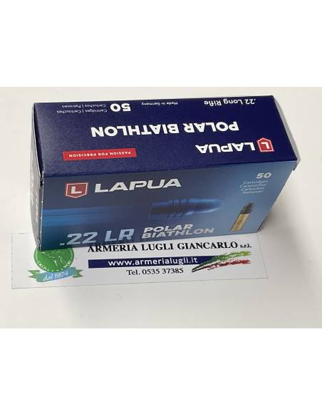 Colpi munizioni calibro 22lr Lapua polar biathlon
