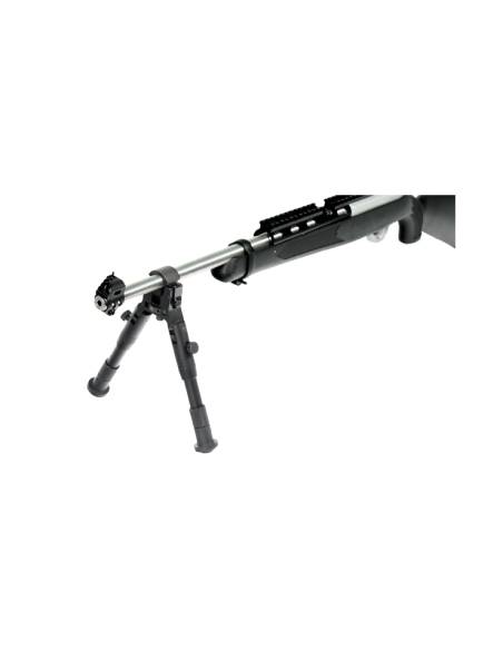 UTG Bipiede per carabina tattico con serraggio al tubo - TL-BP18S-A