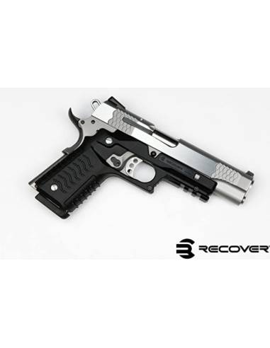 Cover per pistola 1911 colore nero Recover Tactical CC3H Grip and Rail System for The 1911 Cover Guancetta CC3H-01