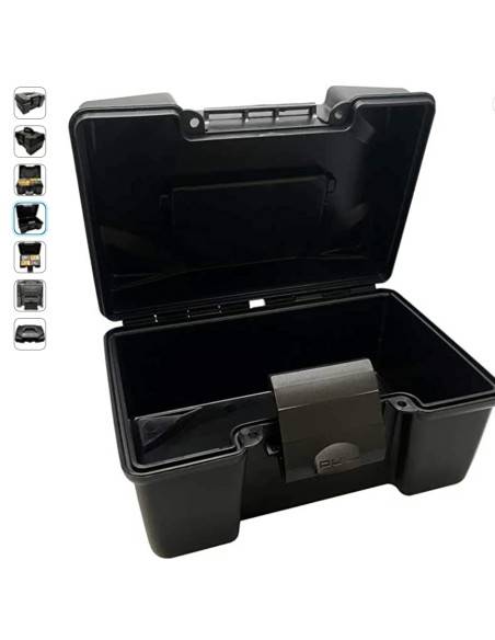 Box Valigetta plastica con manico Beretta PORTACARTUCCE E02870 Calibro /20/ 28 12-100 pz Colore Nero