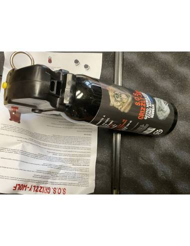 S.O.S GRIZZLY/WOLF ORSI LUPI SPRAY 7.000.000 200ML DIFESA PERSONALE CONTRO GLI ORSI LUPI