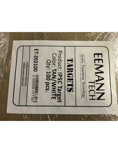 Eemann Tech - Bersagli IPSC regolamentari in cartone marroni e bianchi PRODUTTORE:  Eemann Tech CODICE ARTICOLO:  ET-202100