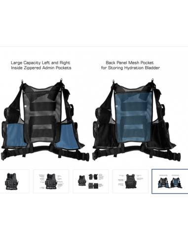 Giubbotto tattico porta oistole caricatore UTG 547 LAW ENFORCEMENT TACTICAL VEST, RIGHT HANDED, BLACK SKU PVC-V547BT