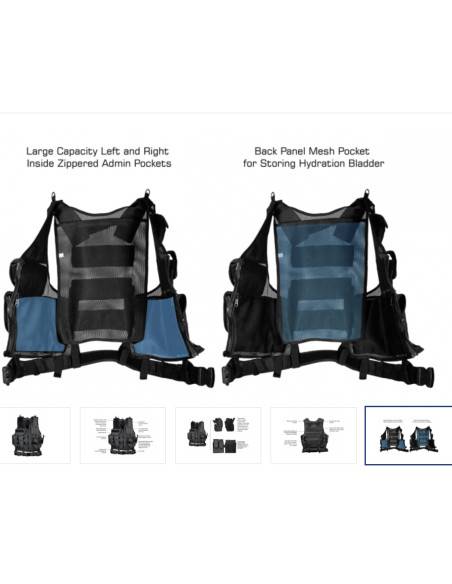 Giubbotto tattico porta oistole caricatore UTG 547 LAW ENFORCEMENT TACTICAL VEST, RIGHT HANDED, BLACK SKU PVC-V547BT