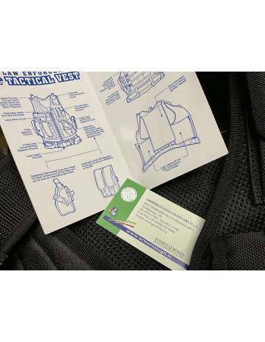 Giubbotto tattico porta oistole caricatore UTG 547 LAW ENFORCEMENT TACTICAL VEST, RIGHT HANDED, BLACK SKU PVC-V547BT