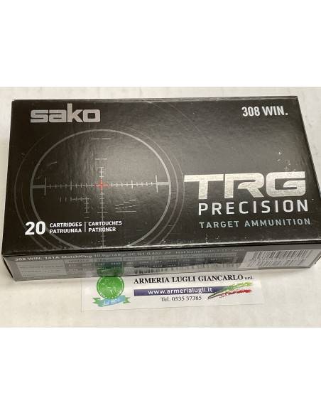 Colpi Cartucce Munizioni Sako TRG precision target ammunition calibro 308  win 168 grani