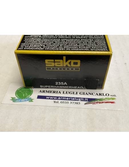 Ogive Palle Sako 235A superhammerhead  calibro 30 50 pezzi 150 grani  9,7 g 7,87 mm