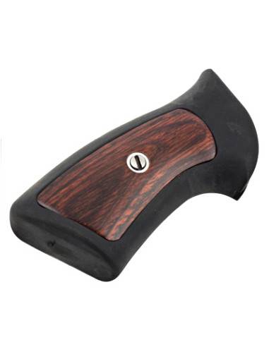Guancette Ruger rubber grip-wood insert per gp100 revolver 4"  70083 codice 70083 codice r1i220