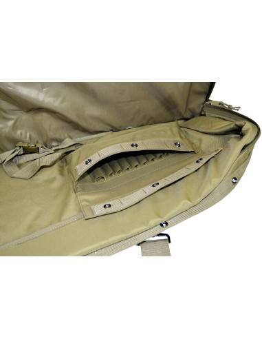 Fodero per carabine m4 ar 15 porta ottica bipedi e tasche laterali ASTRA DEFENSE Sniper Transport System – F.D.E (135x30cm)