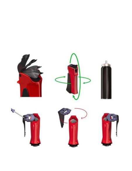 Spray Al Peperoncino Jubileum 360 Nero Antiaggressione DIFESA PERSONALE