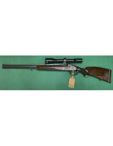 Merkel B 2 cal. 222R - 7x65R + canne in cal. 12 Inciso con ottica