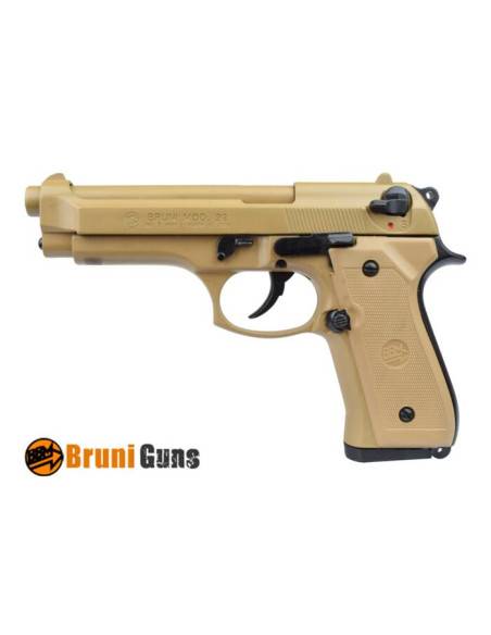 BRUNI PISTOLA A SALVE 92 CALIBRO 9PAK DESERT CODICE 1305D salve scacciacani