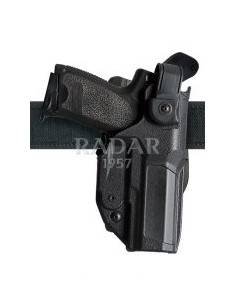 FONDINA MANCINA RADAR  SINISTRA PER GLOCK 17  CON 2 LIVELLI DI SICUREZZA CODICE 6707-5526-059