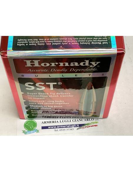 Palle ogive Hornady SST. calibro 30 308 180 granin 100 pezzi codice 30702