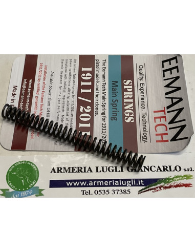 Molla principale cane per colt 1911/2011 14 LBS eemann tech codice ET-111160