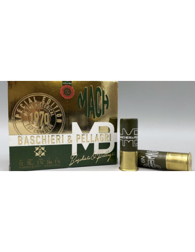 Cartucce Baschieri &Pellagri MB MACH limited edition piombo 4- 5