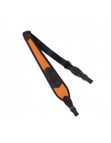Bretella regolabile per carabina in nylon con antiscivolo imbottito in neoprene Chiusura con fibbie High Visibility codice 12101