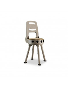 Sedia girevole portatile BERGARA caccia -  pesca- tempo libero pieghevole e smontabile compreso di zainetto