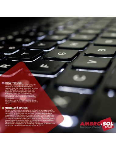 Ambro-Sol P303 Elimina la Polvere e lo Sporco Residuo