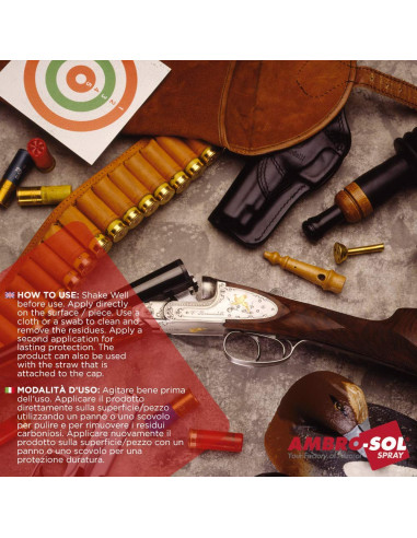 Ambro-Sol - OL106 Olio per Armi, Lubrificante Protettiv