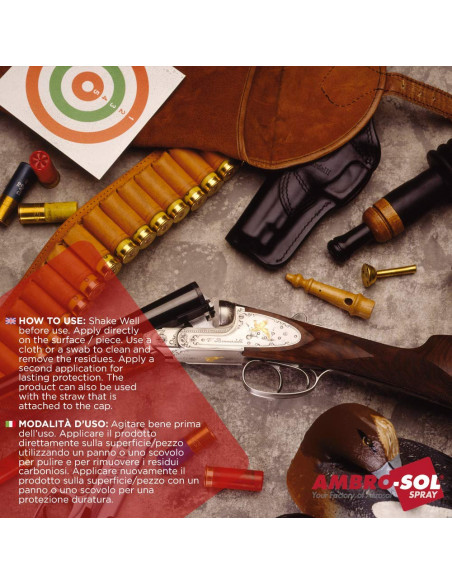 Ambro-Sol - OL106 Olio per Armi, Lubrificante Protettiv