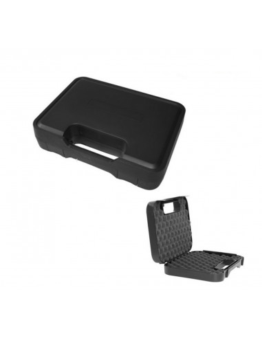 Valigetta Custodia Valigia Rigida in plastica Per Pistola 24.7x17.7x7.1cm con spugna bugnata codice 6001/000