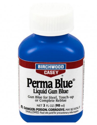 Birchwood Perma Blue Blueing/Brunitore liquid 3oz/88,7ml COD: BC-13125 CATEGORIE: OLI - SOLVENTI - BRUNITORI, ACCESSORI ARMI