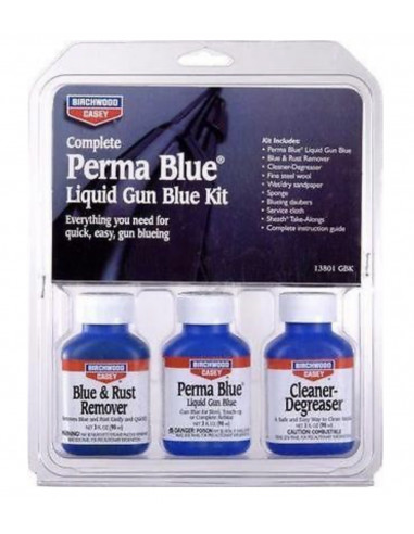 Birchwood Casey Complete Perma Blue Liquid Gun Blue Kit