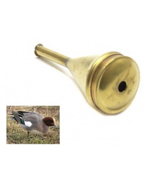 Richiamo a bocca  fischione in Ottone