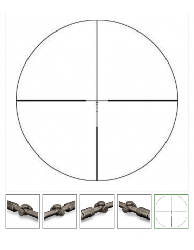 Vortex Optics  Razor HD Gen II-E 1-6x24 Richtkijker, VMR-2 Dradenkruis (MRAD) Rzr-16009 ottica