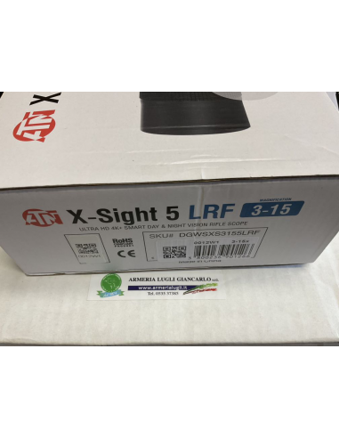 Ottica notturna ATN X-SIGHT 5 LRF 3-15X ATN X-SIGHT 5 Pro 3-15x DAY/NIGHT HD WI-FI LRF 1000mt