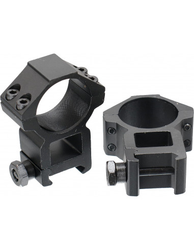 UTG hot ACCU 2 pcs montaggio anello da 30 mm diametro up Picatinny/Weaver guida, 22 mm Altezza sella, see-depressione RGWM-30H4