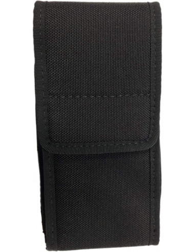 Vega Holster Porta Smartphone o Cellulare in Cordura da Cinturone 2R28 (Nero) h 16 cm l cm 8