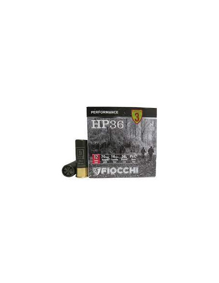 Cartucce Fiocchi HP 36 cal. 12/70 36 g piombo 5 - 6 - 7 - 4
