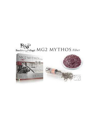 Cartucce calibro B&P Mythos MG2 Fiber Cal. 12 37gr piombo numero 5 3 4