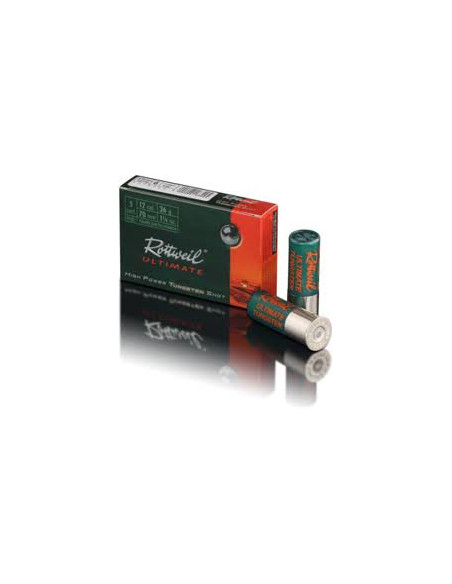 Cartucce ROTTWEIL Ultimate Magnum Tugsteno cal.12/76 40 piombi disponibile  6