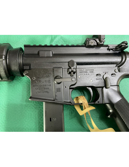 Colt AR15  16.1” calibro 9x19