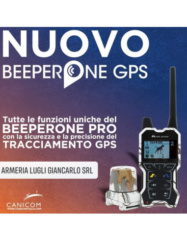 Midland Beeper One Pro GPS  BEEPER ONE GPS  Midland Kit Beeper One GPS (collare +palmare)