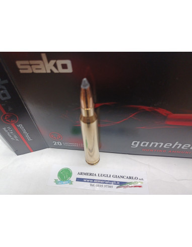 CARTUCCE COLPI MUNIZIONI SAKO  CALIBRO 300  WIN. MAG. 180 GRANI SAKO GAMEHEAD 20 CARTUCCE