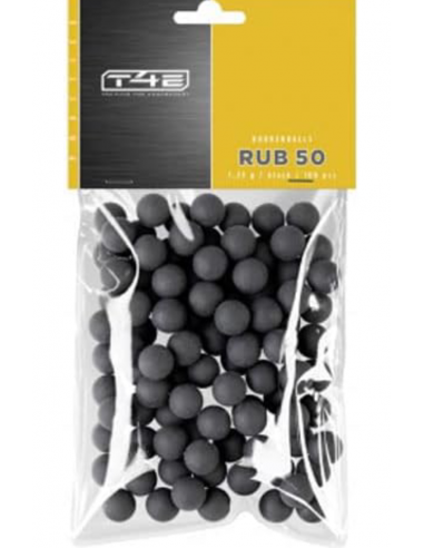 Umarex T4E Rubberballs Cal.50 - Pallini in gomma, pallottole, 100 pezzi, ideali per HDR50 codice 750403